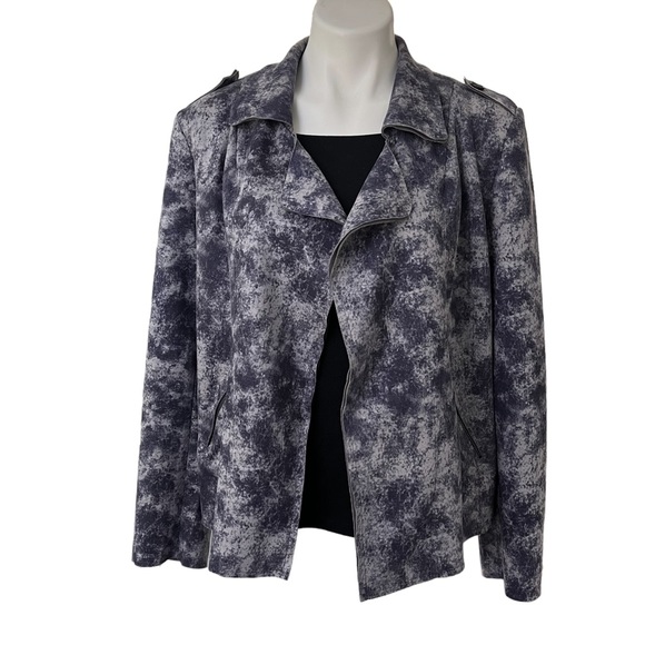 Solitaire Jackets & Coats Anthropologie Solitaire Faux Suede Open